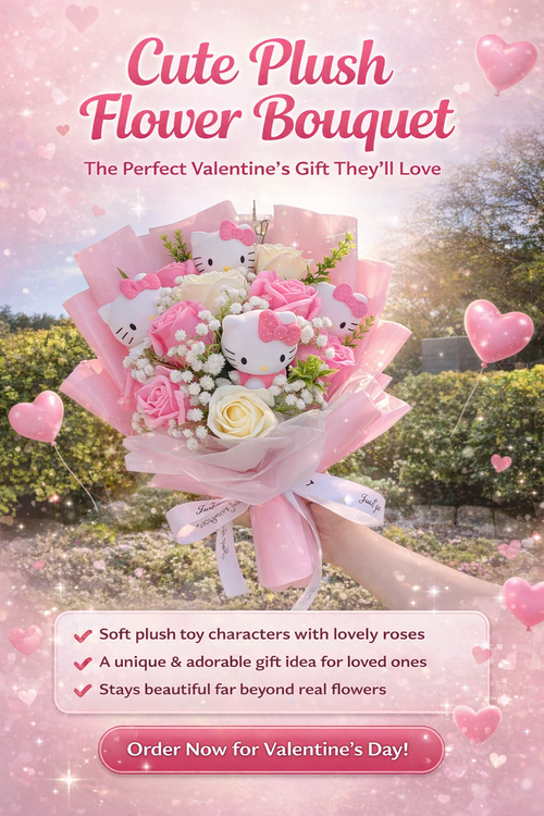 Plush Flower Bouquet